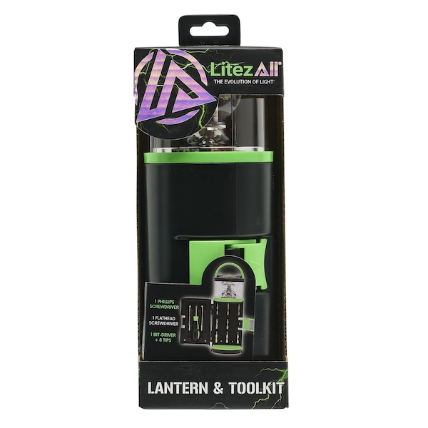 Mini Lantern With Integrated Tool Kit